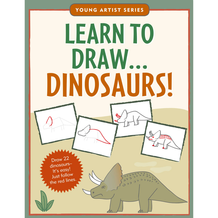 Peter Pauper Press - 312778 | Learn To Draw Dinosaurs!