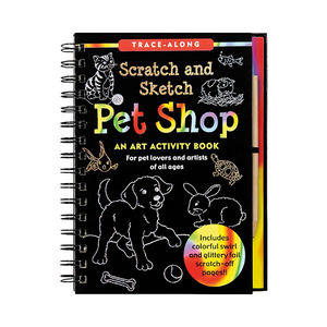 Peter Pauper Press - 314185 | Scratch & Sketch Pet Shop