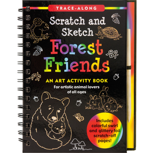 Peter Pauper Press - 330802 | Scratch & Sketch Forest Friends