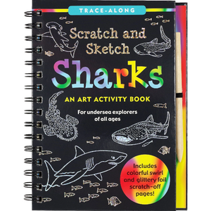 Peter Pauper Press - 331304 | Scratch & Sketch Sharks
