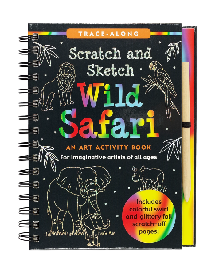 1 | Scratch & Sketch Wild Safari - Trace Along