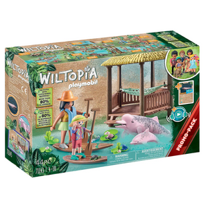 Playmobil - 71143 | Wiltopia: Paddling Tour with River Dolphins