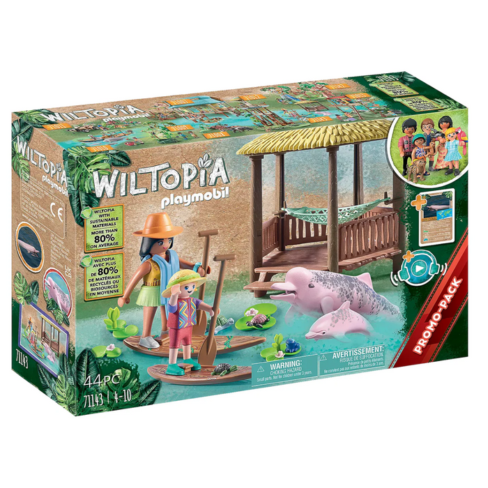 Playmobil - 71143 | Wiltopia: Paddling Tour with River Dolphins