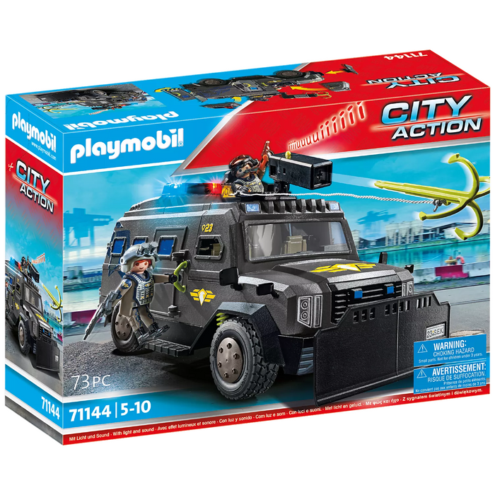 Playmobil - 71144 | City Action: Tactical Police All Terrain Vehicle