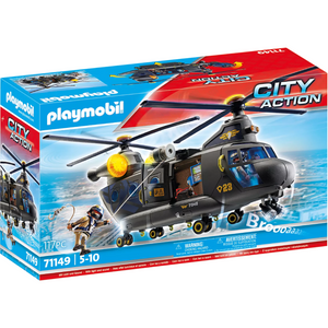 Playmobil - 71149 | City Action: Tactical Police Large Helicopter