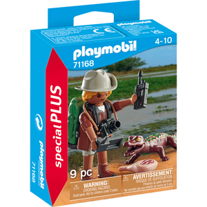 Playmobil - 71168 | Special Plus: Researcher with Alligator