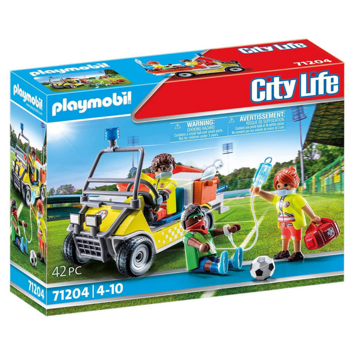 Playmobil - 71204 | City Life: Rescue Cart