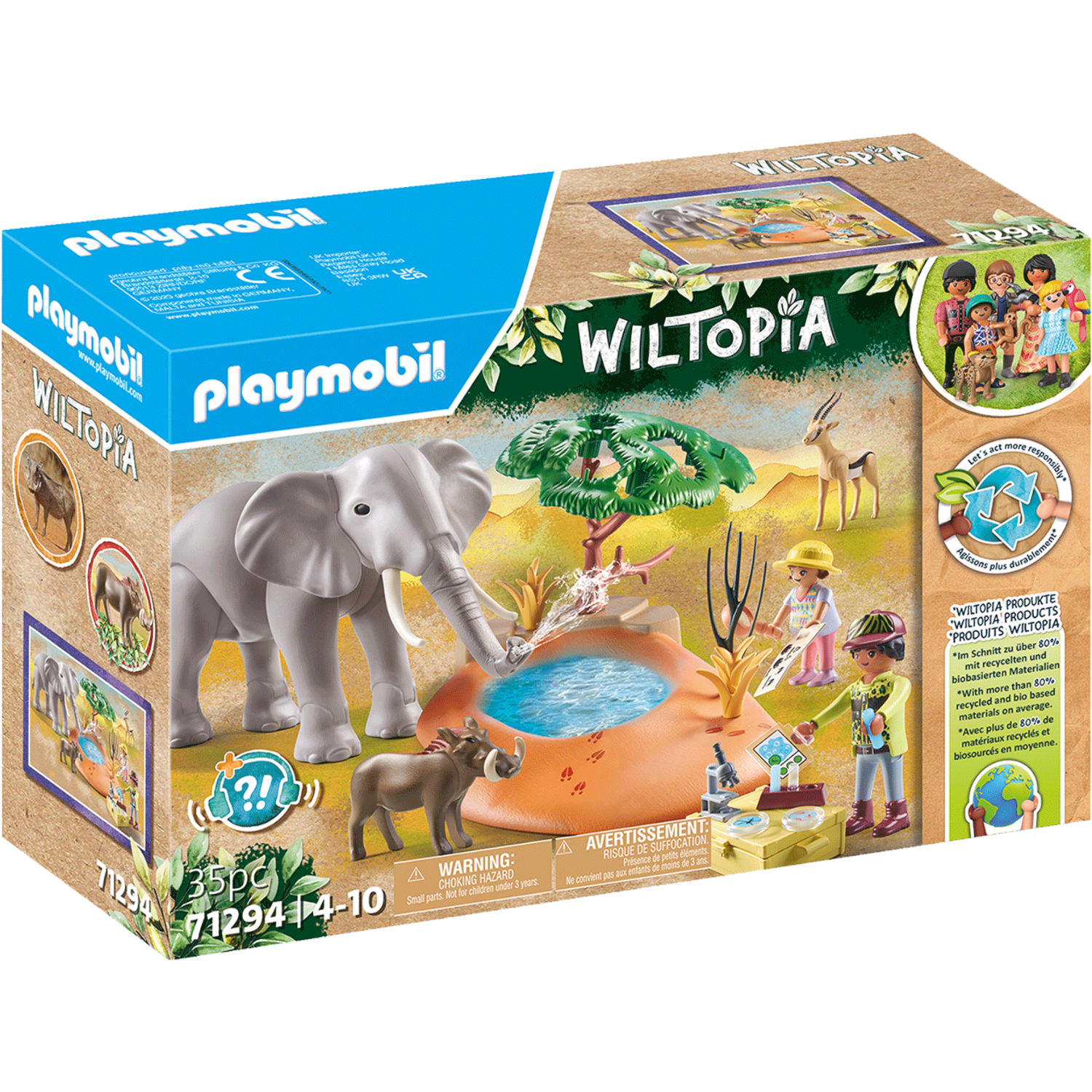 Playmobil african best sale savannah