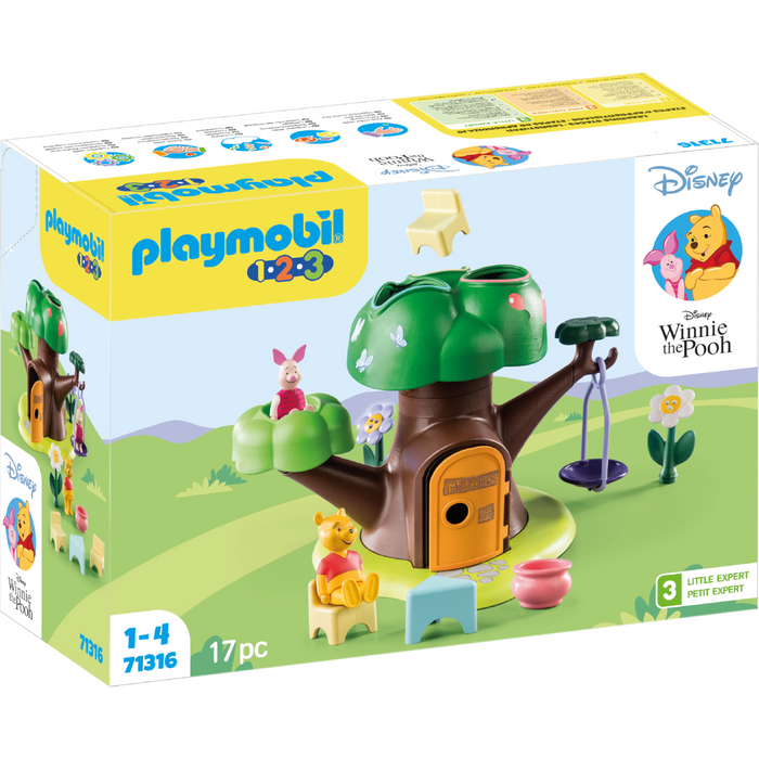 Playmobil - 71316 | 1.2.3 Disney:  Winnie's & Piglet's Tree House