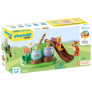 Playmobil - 71317 | 1.2.3 Disney:  Winnie's & Tigger's Bee Garden