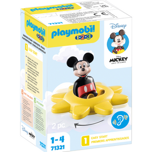 Playmobil - 71321 | 1.2.3 Disney: Mickey's Spinning Sun with Rattle