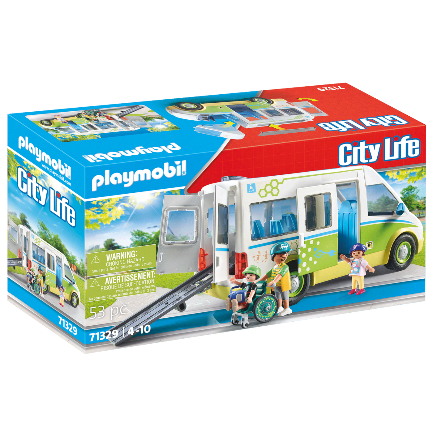 Playmobil 71329 City Life: School Bus – Castle Toys