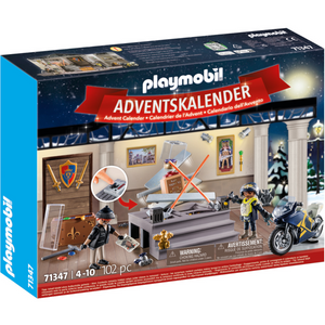 Playmobil - 71347 | Police Museum Theft Advent Calendar