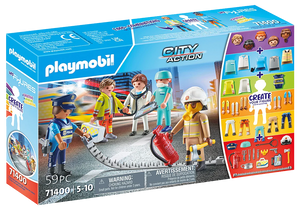 Playmobil - 71400 | My Figures: Rescue Team