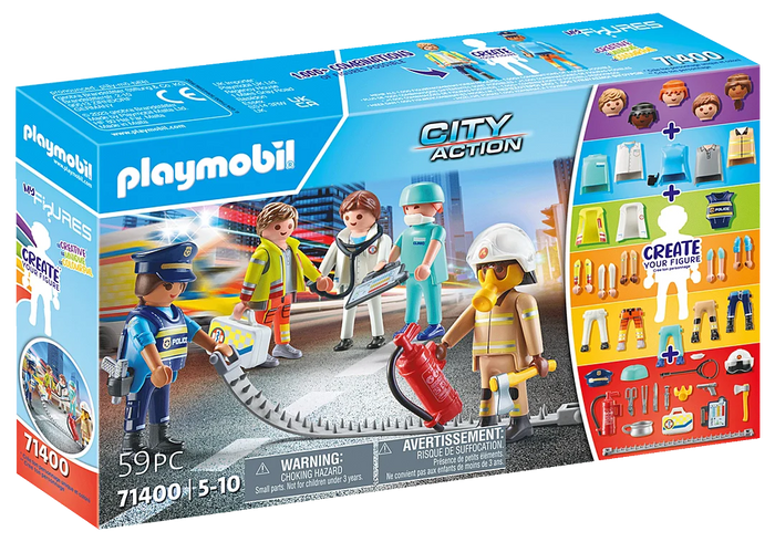 Playmobil - 71400 | My Figures: Rescue Team