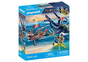 Playmobil - 71419 | Pirates: Battle with the Giant Octopus