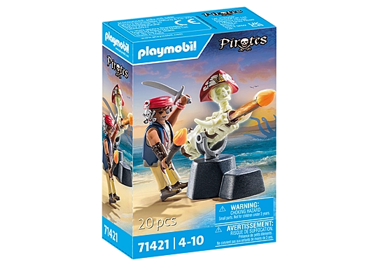 Playmobil - 71421 | Pirates: Canon master