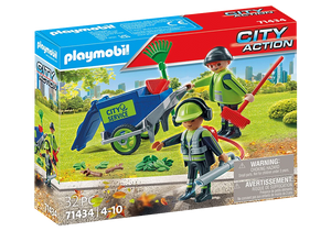 Playmobil - 71434 | City Cleaning: Street Cleaning Team