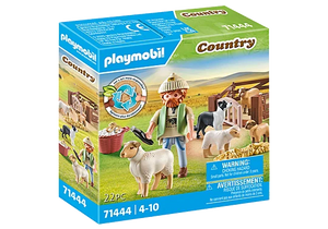 Playmobil - 71444 | Country: Young Shepherd with Flock of Sheep