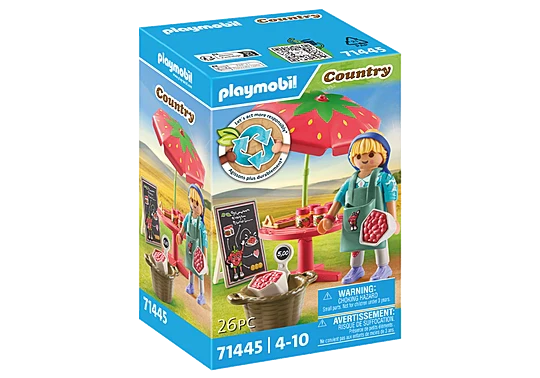 Playmobil - 71445 | Country: Homemade Strawberry Jam Stall