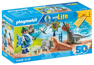 Playmobil - 71448 | My Life: Keeper with Animals