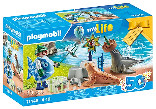 Playmobil - 71448 | My Life: Keeper with Animals