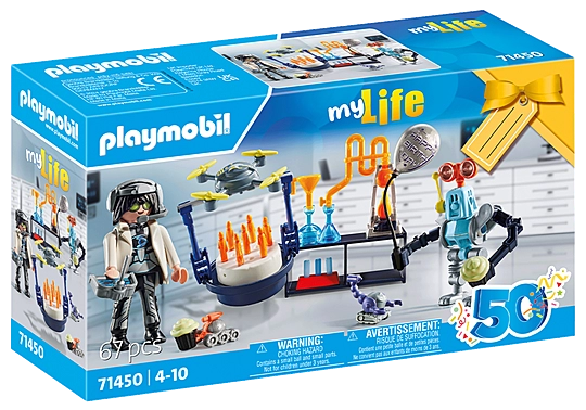 Playmobil - 71450 | My Life: Researchers with Robots