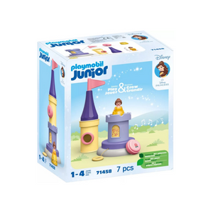 Playmobil - 71458 | Playmobil Junior & Disney: Belle's Play Tower with Sound