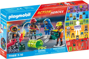 Playmobil - 71468 | My Figures: Fire Rescue