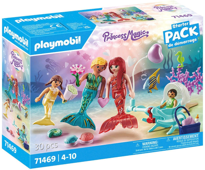 Playmobil - 71469 | Princess Magic: Mermaid Family Starter Pack