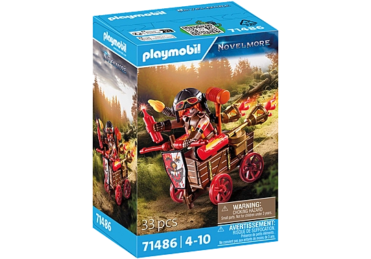 Playmobil - 71486 | Knights of Novelmore: Kahboom's Racing Cart