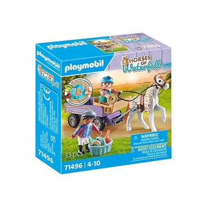Playmobil - 71496 | Horses of Waterfall: Pony Carriage 
