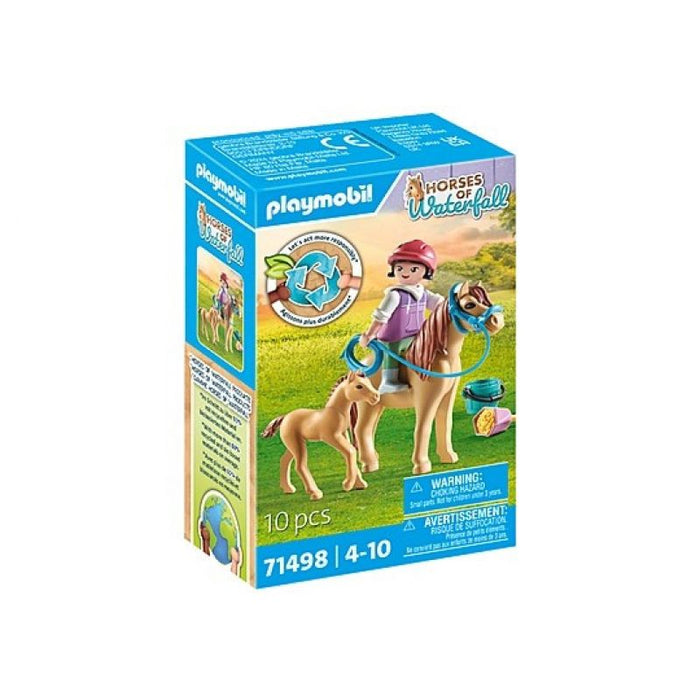 Playmobil - 71498 | Horses of Waterfall: Child with Pony and Foal 