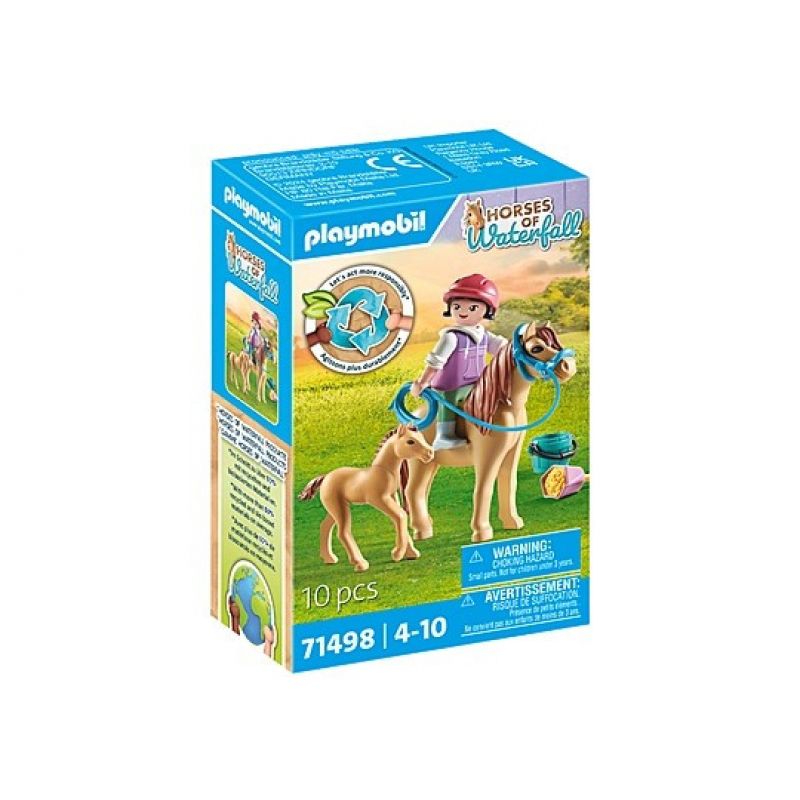 Playmobil - 71498 | Horses of Waterfall: Child with Pony and Foal