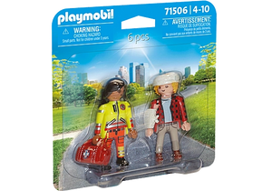 Playmobil - 71506 | Duo Pack Paramedic with Patient