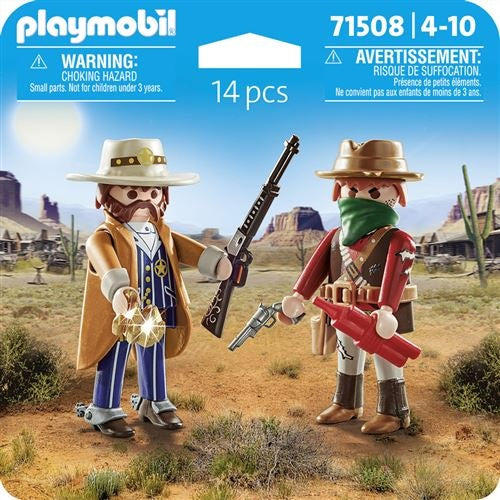 Playmobil - 71508 | Duo Pack Bandit and Sheriff