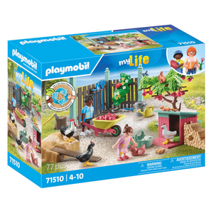 Playmobil - 71510 | My Life: Little Chicken Farm in the Tiny House Garden