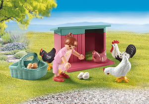 Playmobil - 71510 | My Life: Little Chicken Farm in the Tiny House Garden