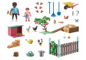 Playmobil - 71510 | My Life: Little Chicken Farm in the Tiny House Garden