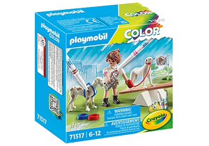 Playmobil - 71517 | Color: Dogs Training