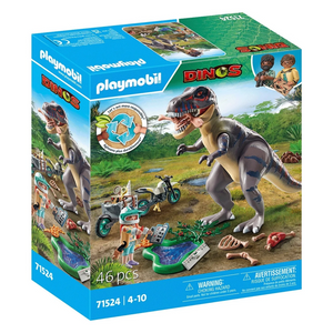 Playmobil - 71524 | Dinos: T-Rex Trace and Tracker