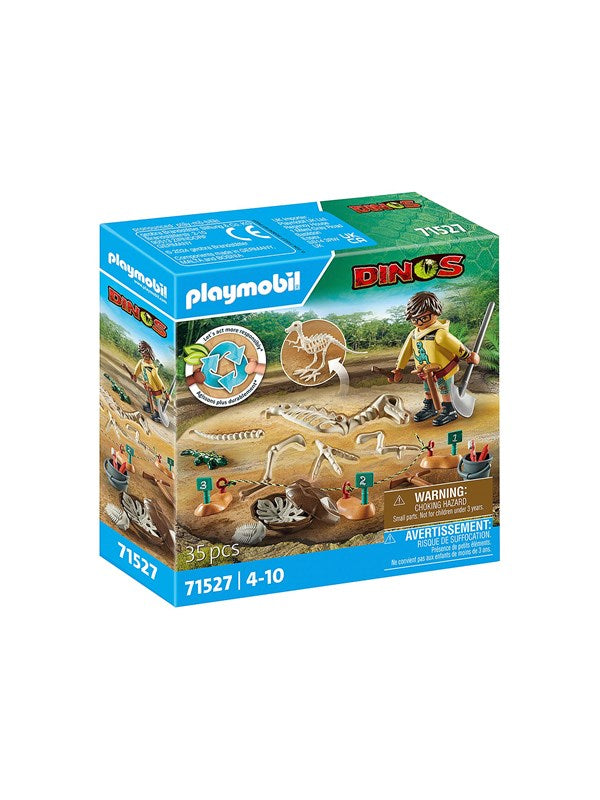 Playmobil - 71527 | Dinos: Archaeological Dig with Dinosaur Skeleton