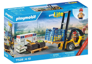 Playmobil - 71528 | My Life: Forklift Truck with Cargo