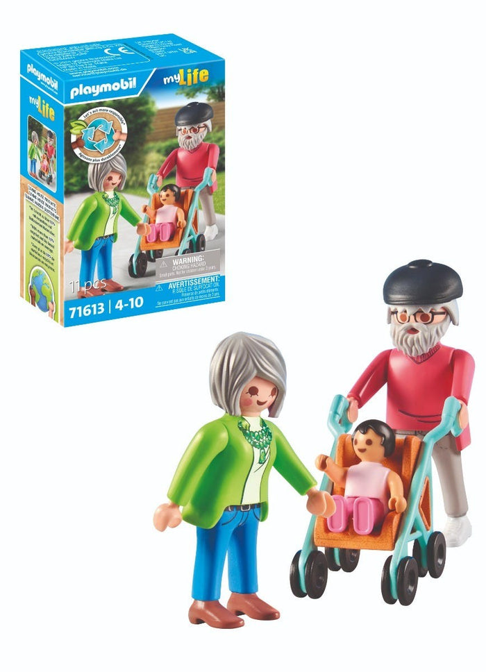 Playmobil - 71613 | 71613 - My Life: Grandparents with Baby
