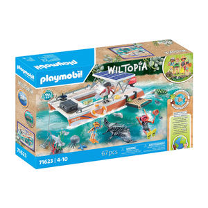 Playmobil - 71623 | Wiltopia - Coral Reef Examination