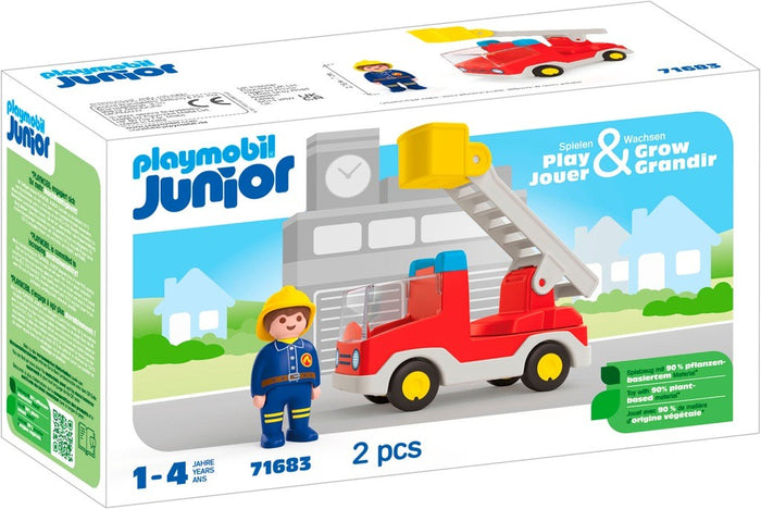 Playmobil - 71683 | Junior: Ladder Unit Fire Truck