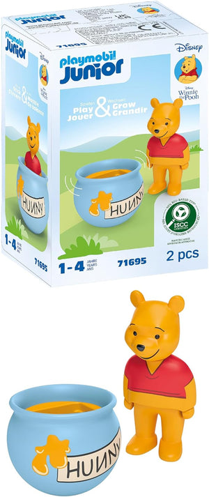 Playmobil - 71695 | Junior& Disney: Winnie's Counter Balance Honey Pot