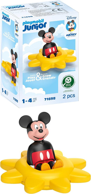Playmobil - 71698 | Junior& Disney: Mickey's Spinning Sun with Rattle Feature
