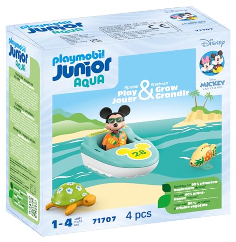 Playmobil - 71707 | Playmobil Junior & Disney: Mickey's Boat Tour