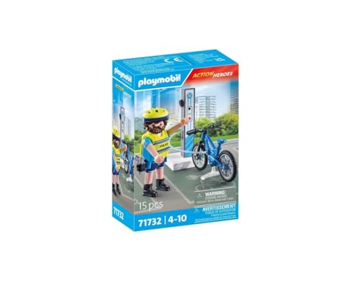 Playmobil - 71732 | 71732 - Police Bike Patrol